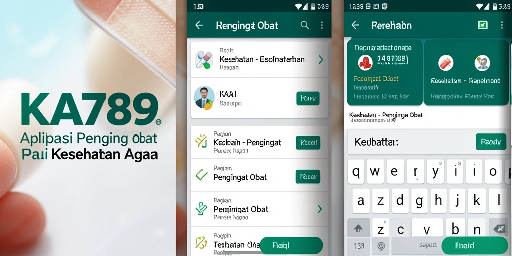 Antarmuka pengguna KA789 yang menarik dan fungsional.
