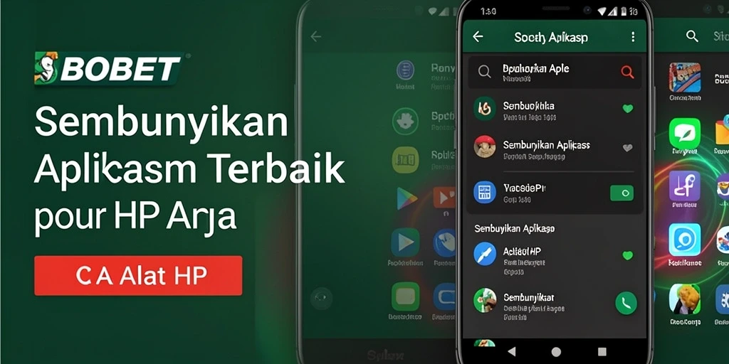 Tampilan antarmuka SBOBET untuk menyembunyikan aplikasi dengan mudah.